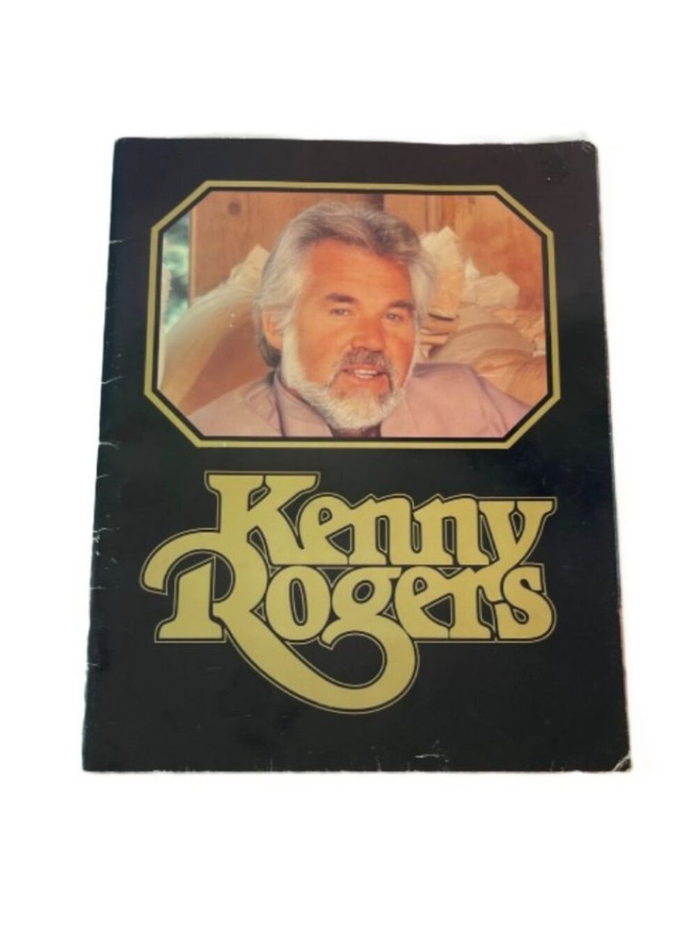 Vintage Kenny Rogers Souvenir Photo Album Scrapbook Dodge Advertising 1984